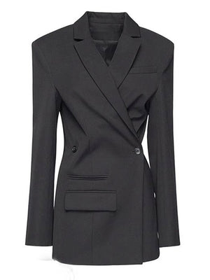 Diagonal Women Jacket Spring Suit