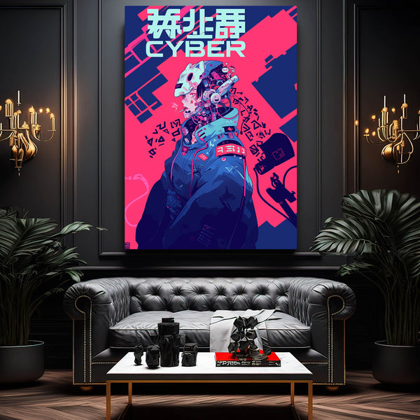 Digital Fantasy Neon Cyberpunk Art | CYBER TECHWEAR®