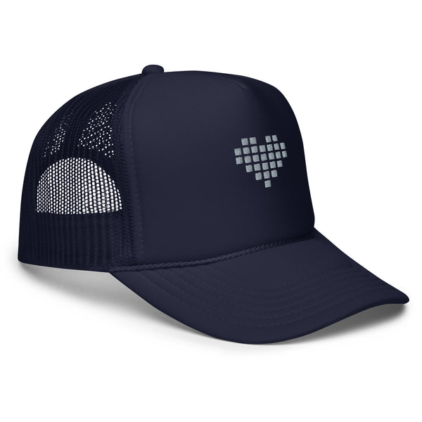 Digital Heart Trucker Hat Men