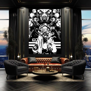 Digital Overlord Cyberpunk Art | CYBER TECHWEAR®