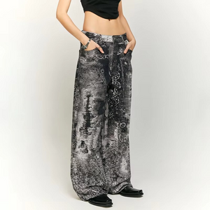 Digital Printing Y2k Jeans