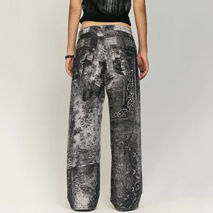 Digital Printing Y2k Jeans