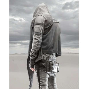 Dirty Dyed Cyberpunk Hoodie