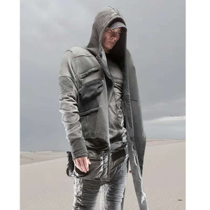 Dirty Dyed Cyberpunk Hoodie