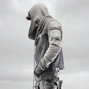 Dirty Dyed Cyberpunk Hoodie