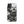 Distinctive iPhone Black White Case for iPhone 11, back view of the black and white mechanical skull print