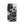 Distinctive iPhone Black White Case for iPhone 13 Pro, back view of the black and white mechanical skull print