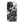 Distinctive iPhone Black White Case for iPhone 15 Pro Max, back view of the black and white mechanical skull print