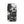 Distinctive iPhone Black White Case for iPhone 16, back view of the black and white mechanical skull print