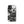 Distinctive iPhone Black White Case for iPhone 12 mini, back view of the black and white mechanical skull print