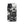 Distinctive iPhone Black White Case for iPhone 12, back view of the black and white mechanical skull print