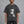Doberman Dog Graphic T Shirts Y2K worn by a man, front view