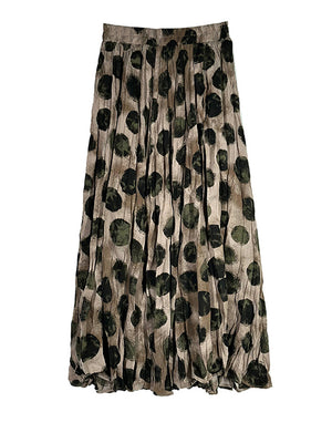 Dot Printed Vintage Y2K Skirt