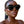 Double Frame Cyberpunk Sunglasses - product view on white background