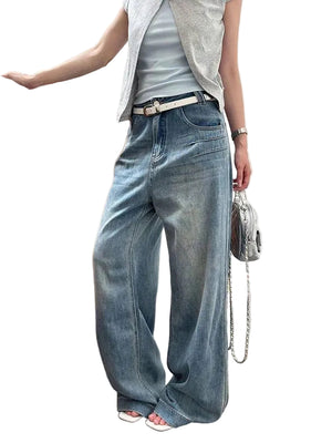 Double Front Pocket Jeans Women's Y2K