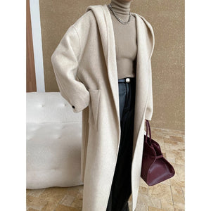 Double Side Wool Spring Jacket Women