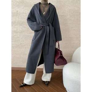 Double Side Wool Spring Jacket Women