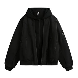 Double Zipper Spring Jacket Women