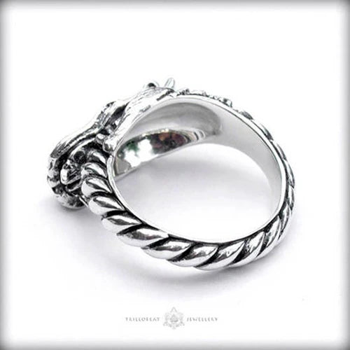 Dragon Sterling Silver Ring