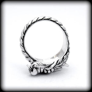 Dragon Sterling Silver Ring