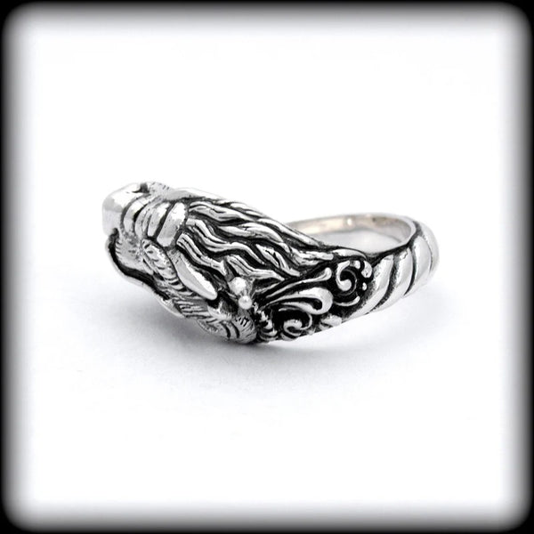 Dragon Sterling Silver Ring