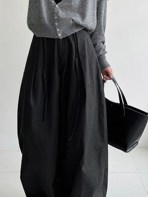 Drawstring Cargo Pants For Women