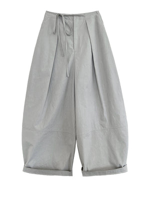 Drawstring Cargo Pants For Women