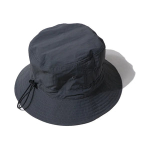 Drawstring Rope Bucket Hat