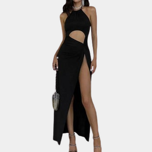 Dress with Back Cut Out