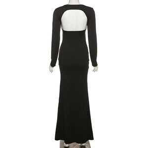 Dress with Cut Out Front