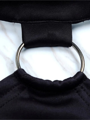 Dress with Cut Out Shoulders