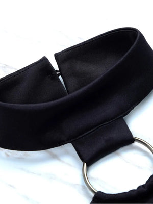 Dress with Cut Out Shoulders