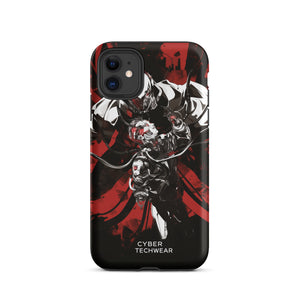 Dynamic Black and red iPhone Case