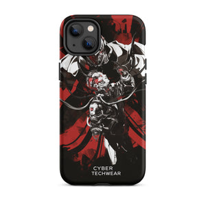 Dynamic Black and red iPhone Case