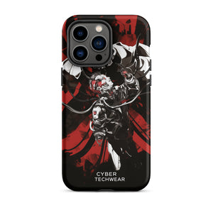 Dynamic Black and red iPhone Case