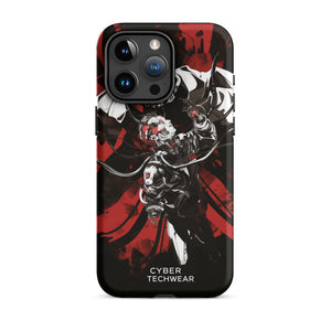 Dynamic Black and red iPhone Case