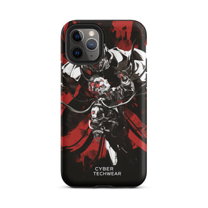 Dynamic Black and red iPhone Case