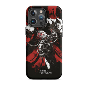 Dynamic Black and red iPhone Case
