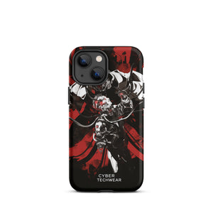 Dynamic Black and red iPhone Case