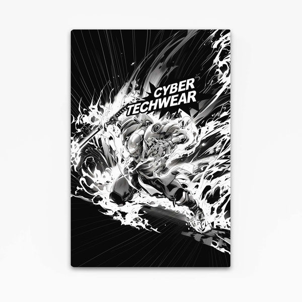 Dynamic Force Cyberpunk Art | CYBER TECHWEAR®