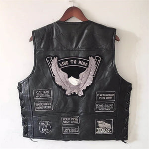 Eagle Embroidered Utility Vest