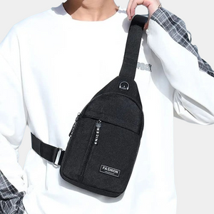 Earphone Hole Crossbody Sling Bag