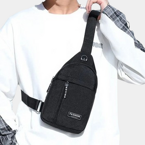 Earphone Hole Crossbody Sling Bag