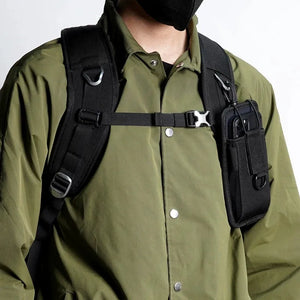 Small nylon EDC pouch that hangs from the waist