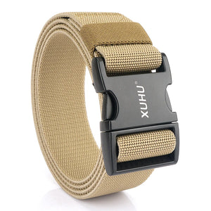 Elastic Tactical Belt Aluminum