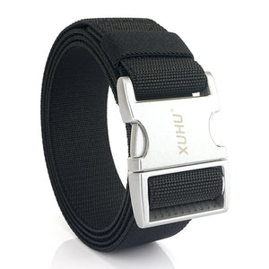 Elastic Tactical Belt Aluminum