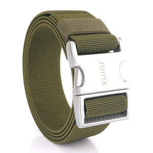 Elastic Tactical Belt Aluminum