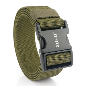 Elastic Tactical Belt Aluminum