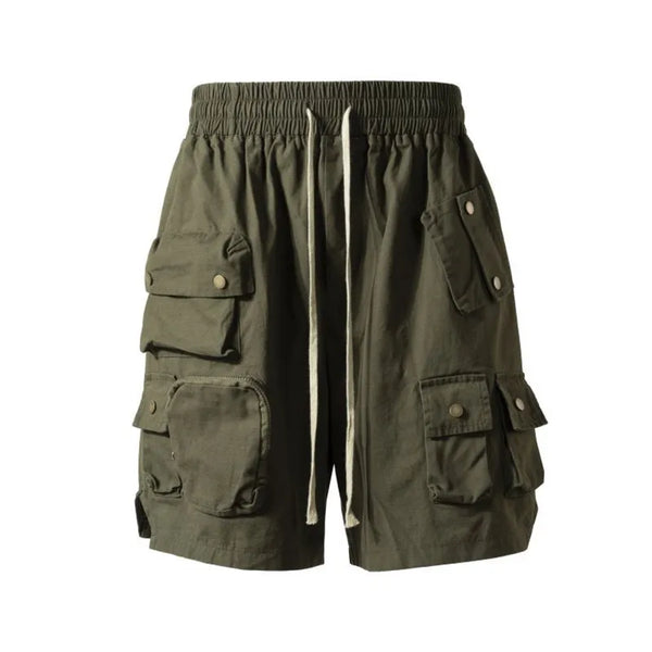 Elastic Waist Baggy Shorts