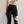 Elastic Waist Cut Out Pants